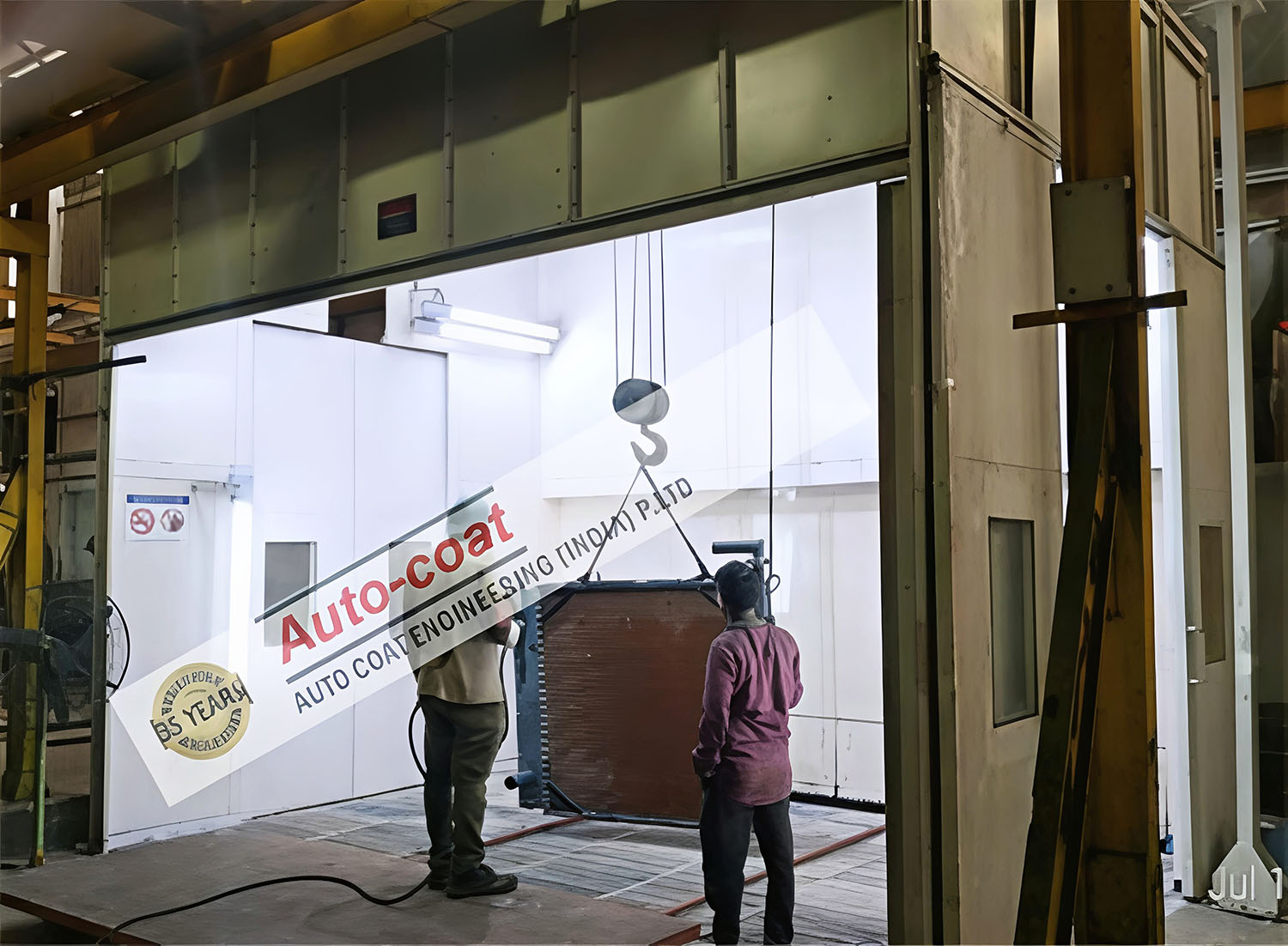 Radiator Spray Booth